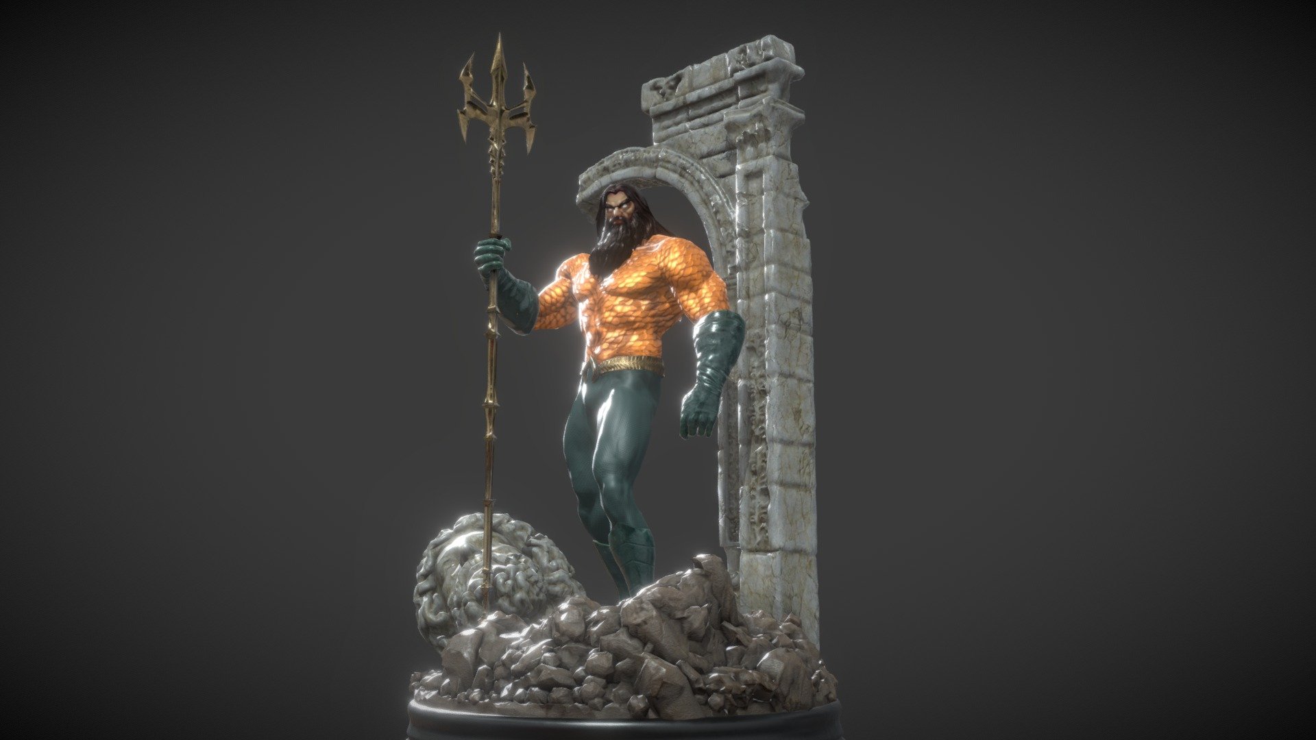 Aquaman 3d model