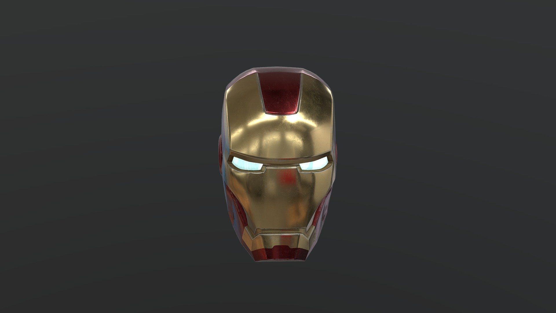 Ironman Helmet 3d model