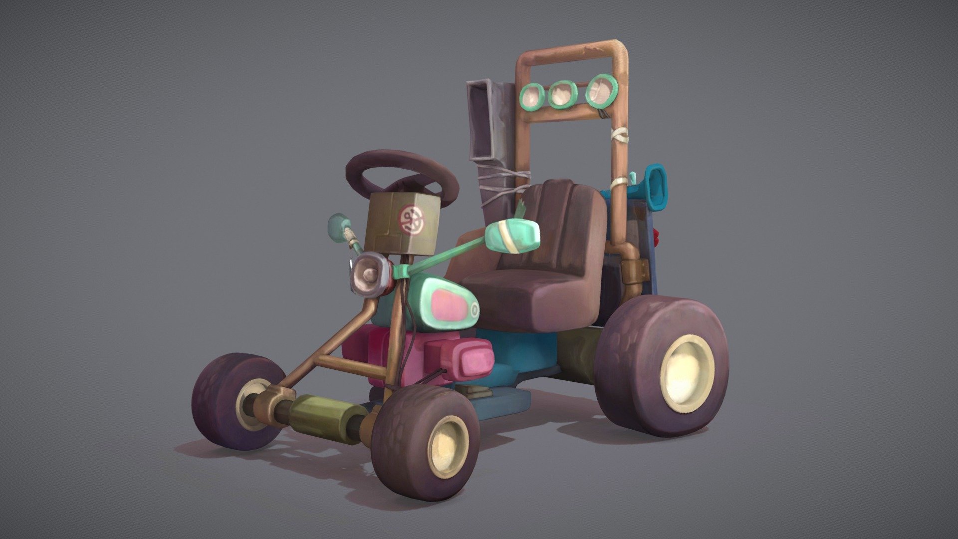 Moped 3d model