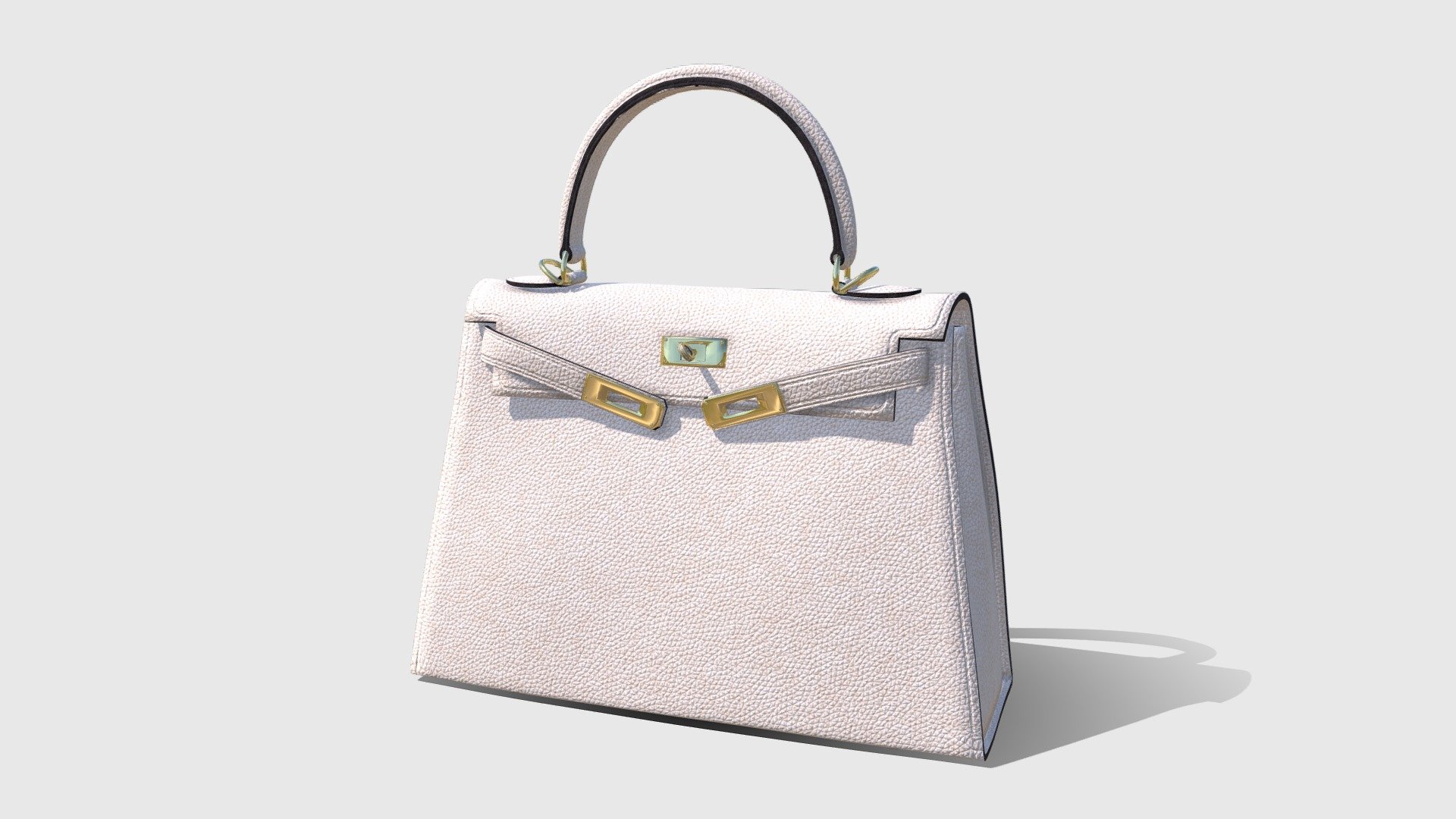 Hermes Kelly Bag 3d model