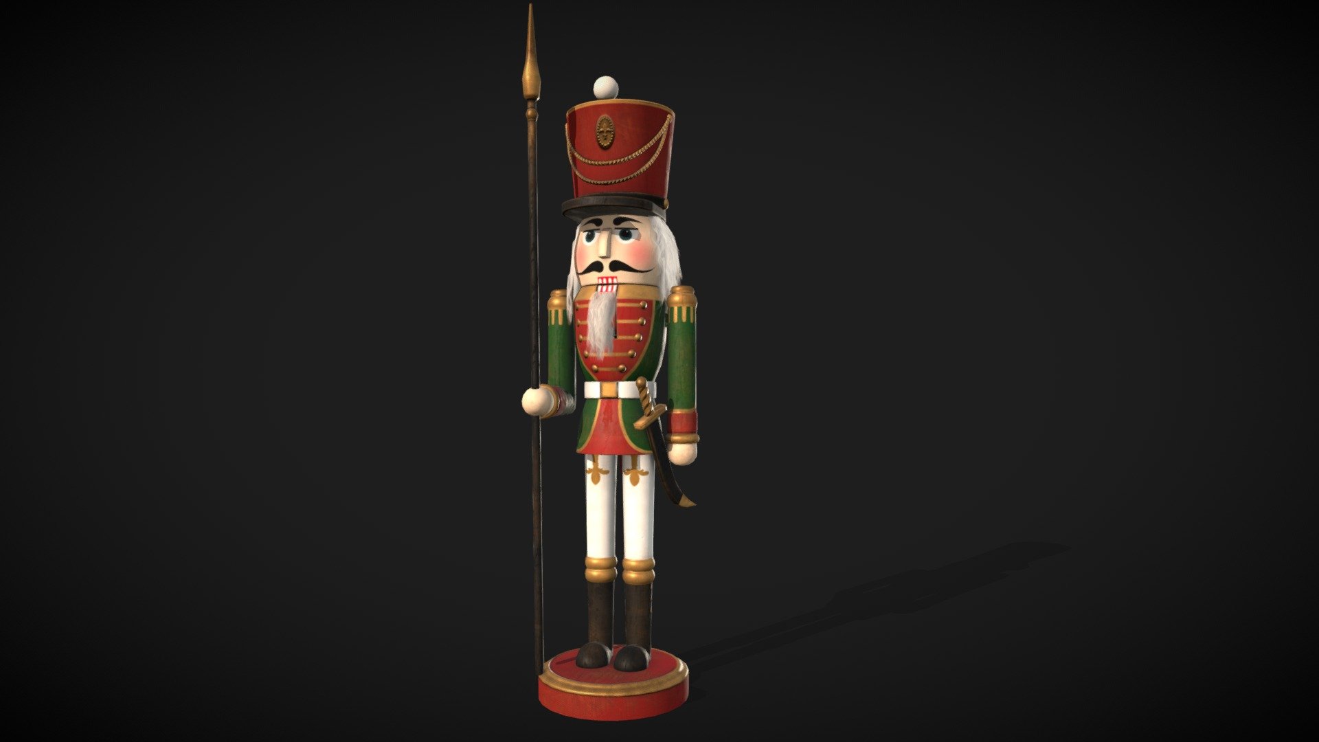 Nutcracker-Spearman 3d model