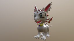 Dragon Cartoon Cgi Concept