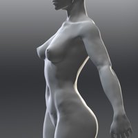 Female Character Base Mesh