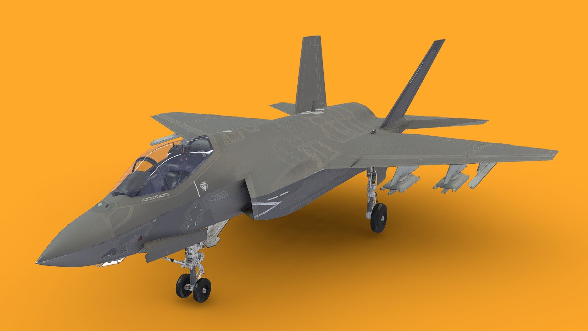 F-35 Lightning II 3d model