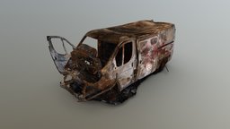 Burnt Van Scan