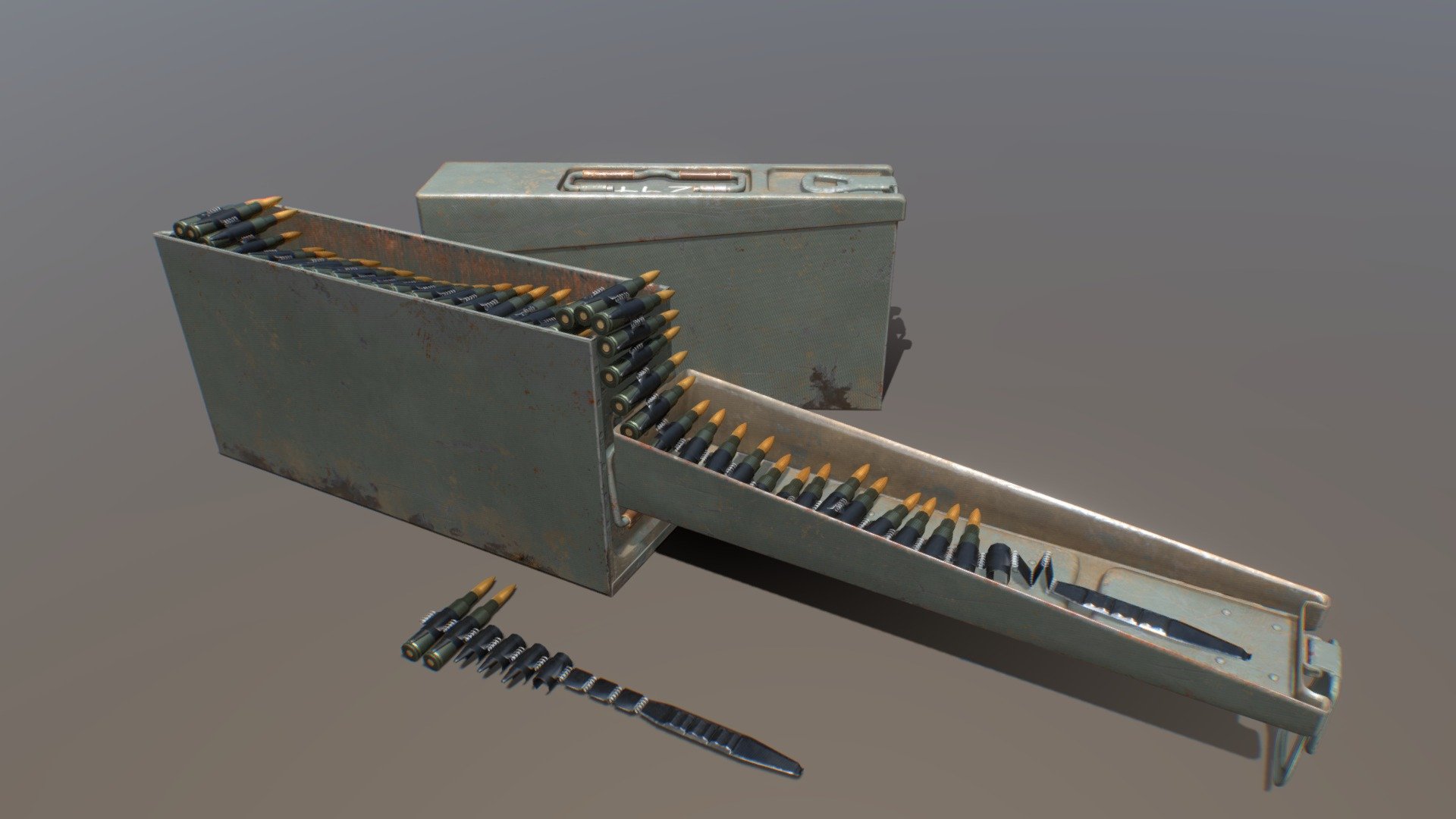 Ammunition Can (Patronenkasten 34) 3d model