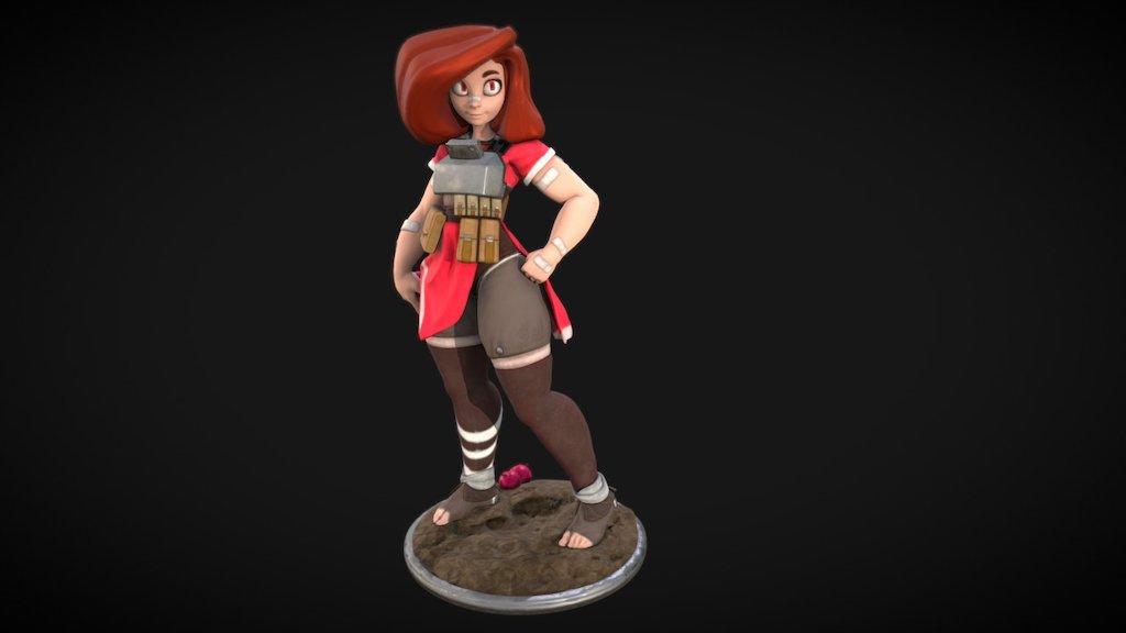 Effie 3d model