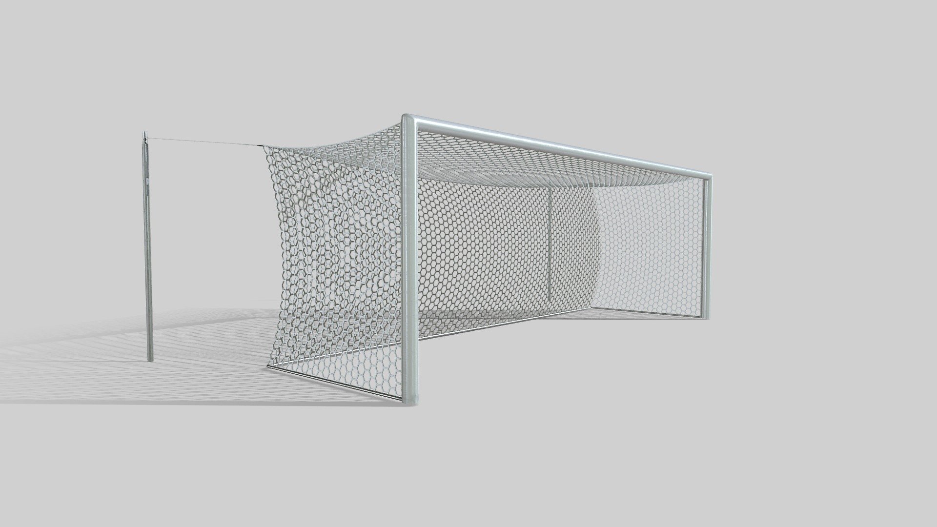 Football Goal 3d model