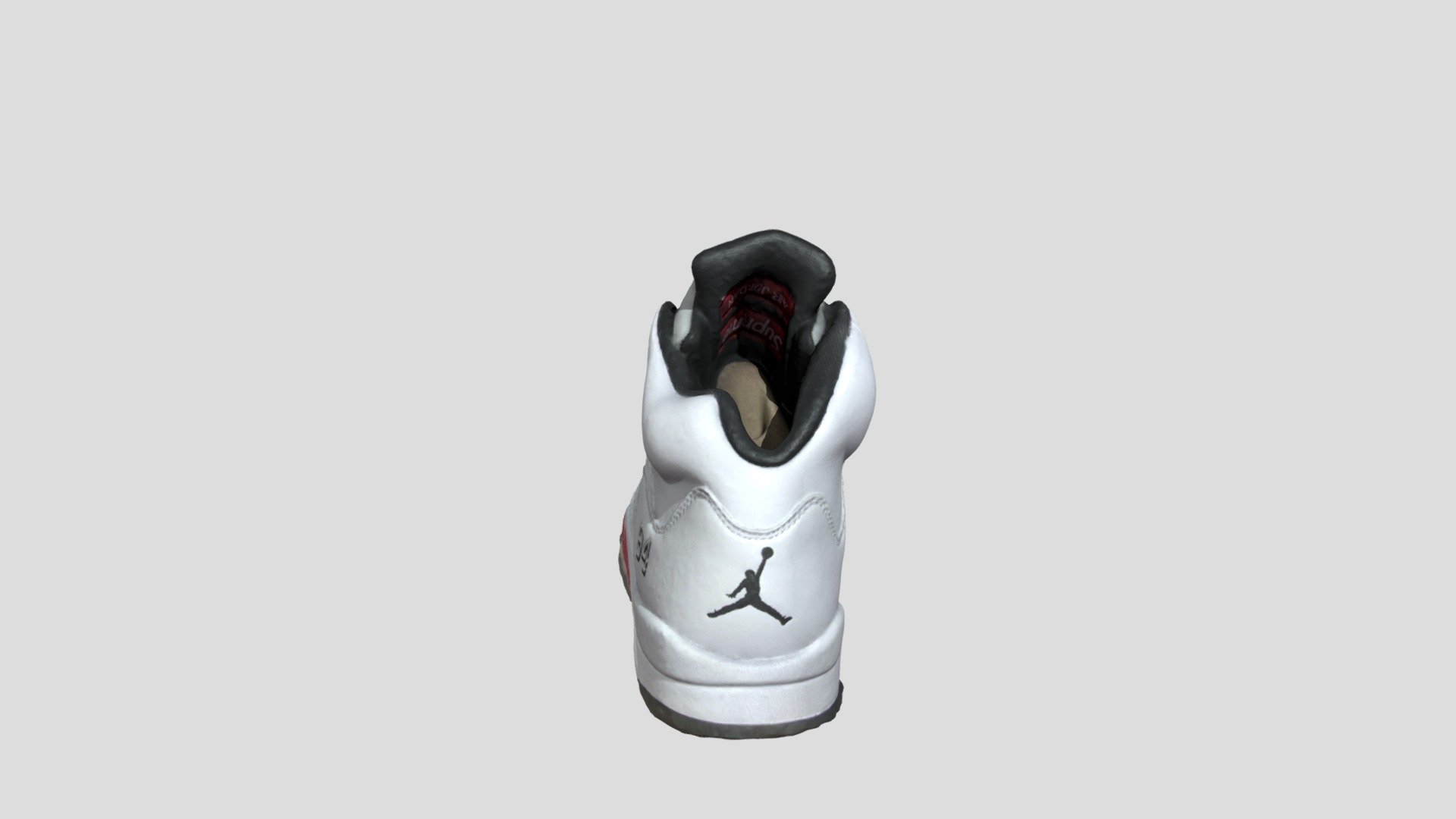 Shoe model Air Jordan 5 3d model