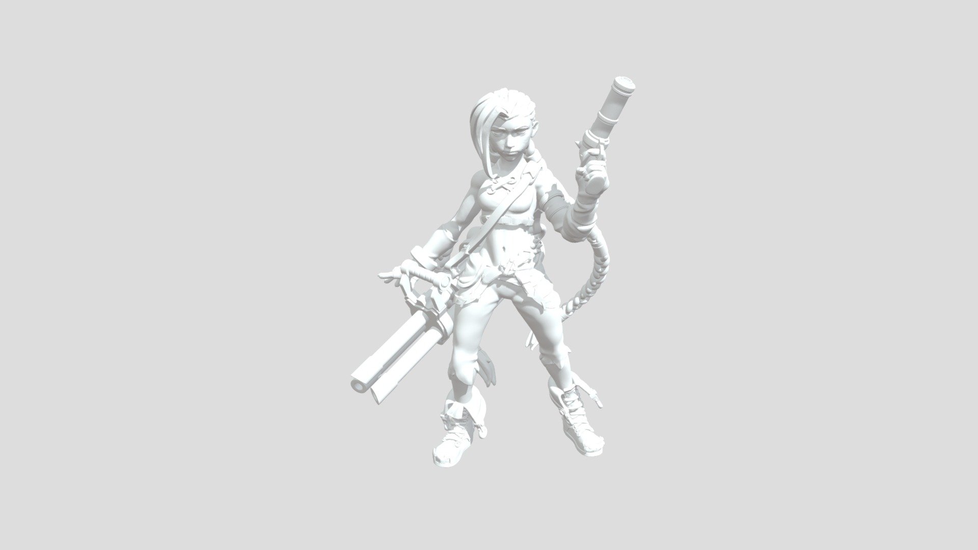 Arcane_ Jinx_version_3 3d model