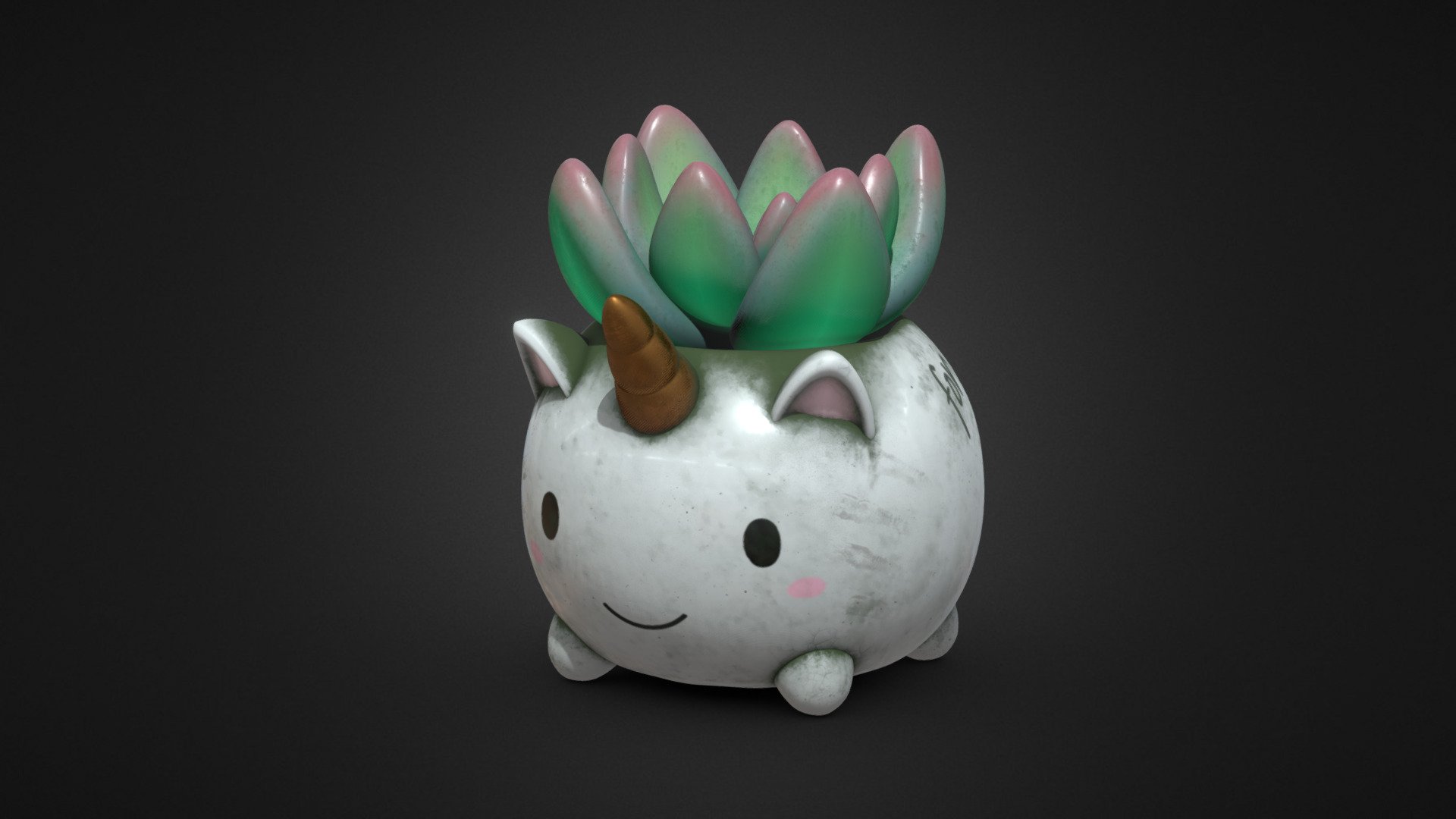 A Unicorn for the Princess 3d model