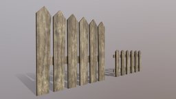 Wooden Fences PBR