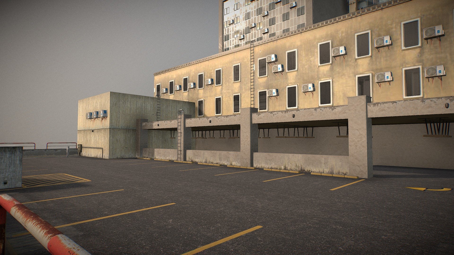 PARKING LOT 3d model