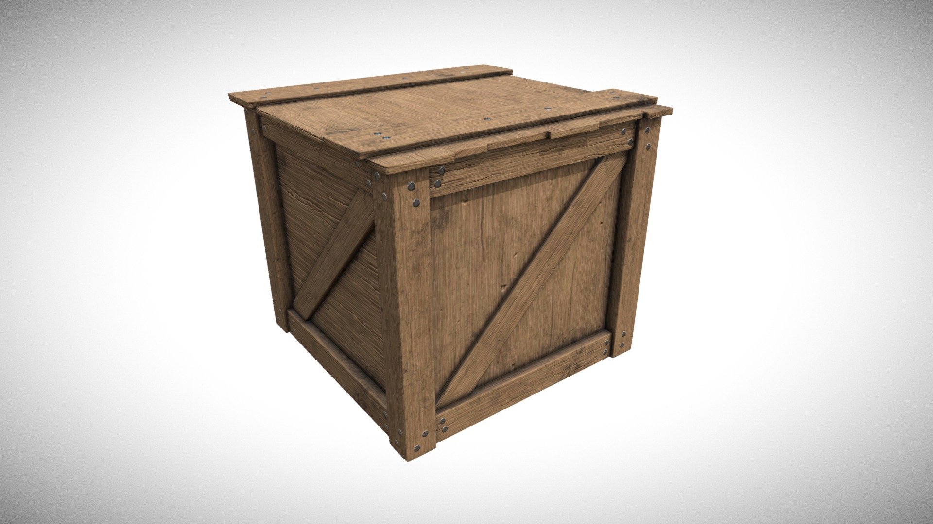 Crate 3d model