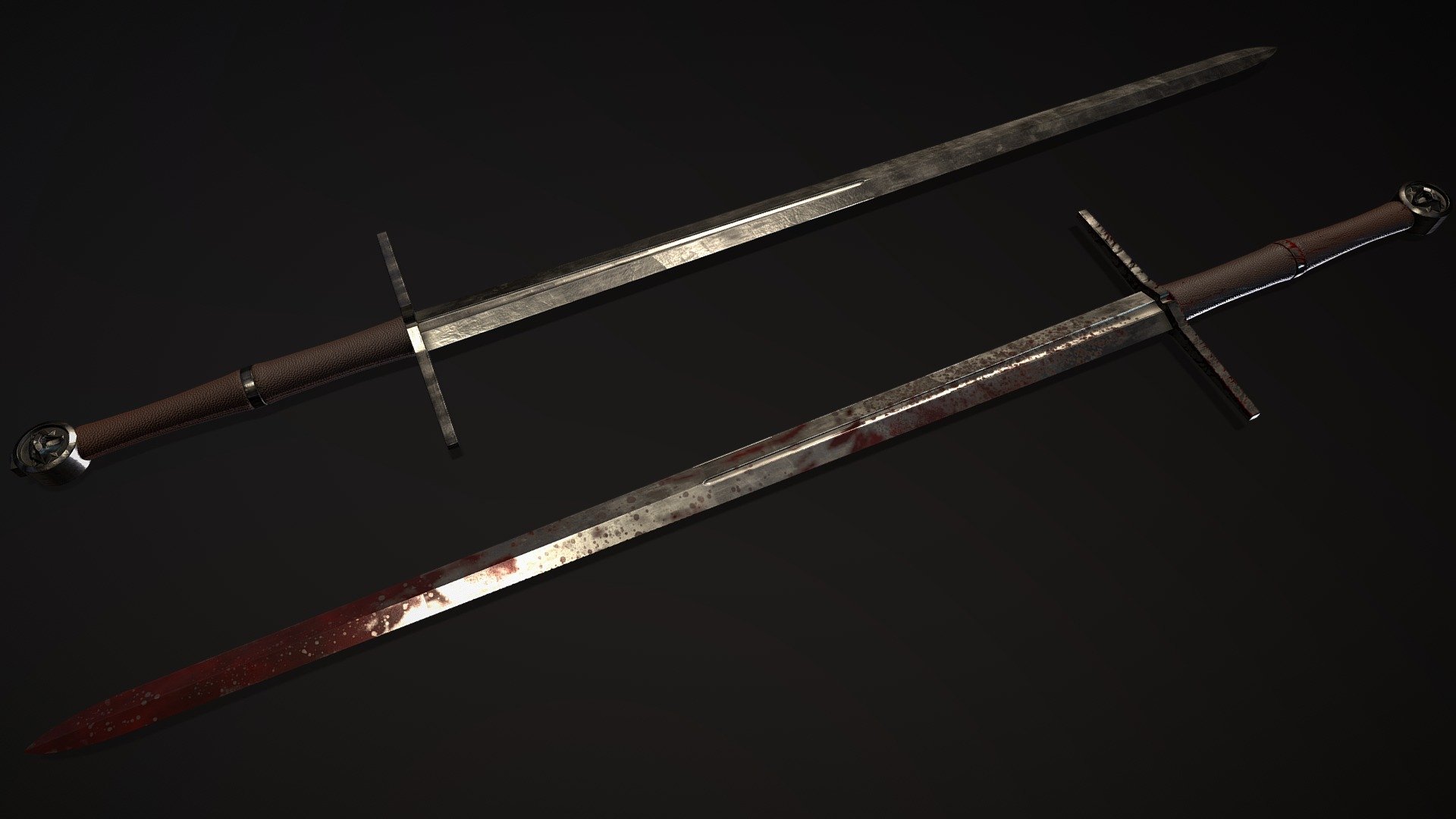 Witcher Sword 3d model