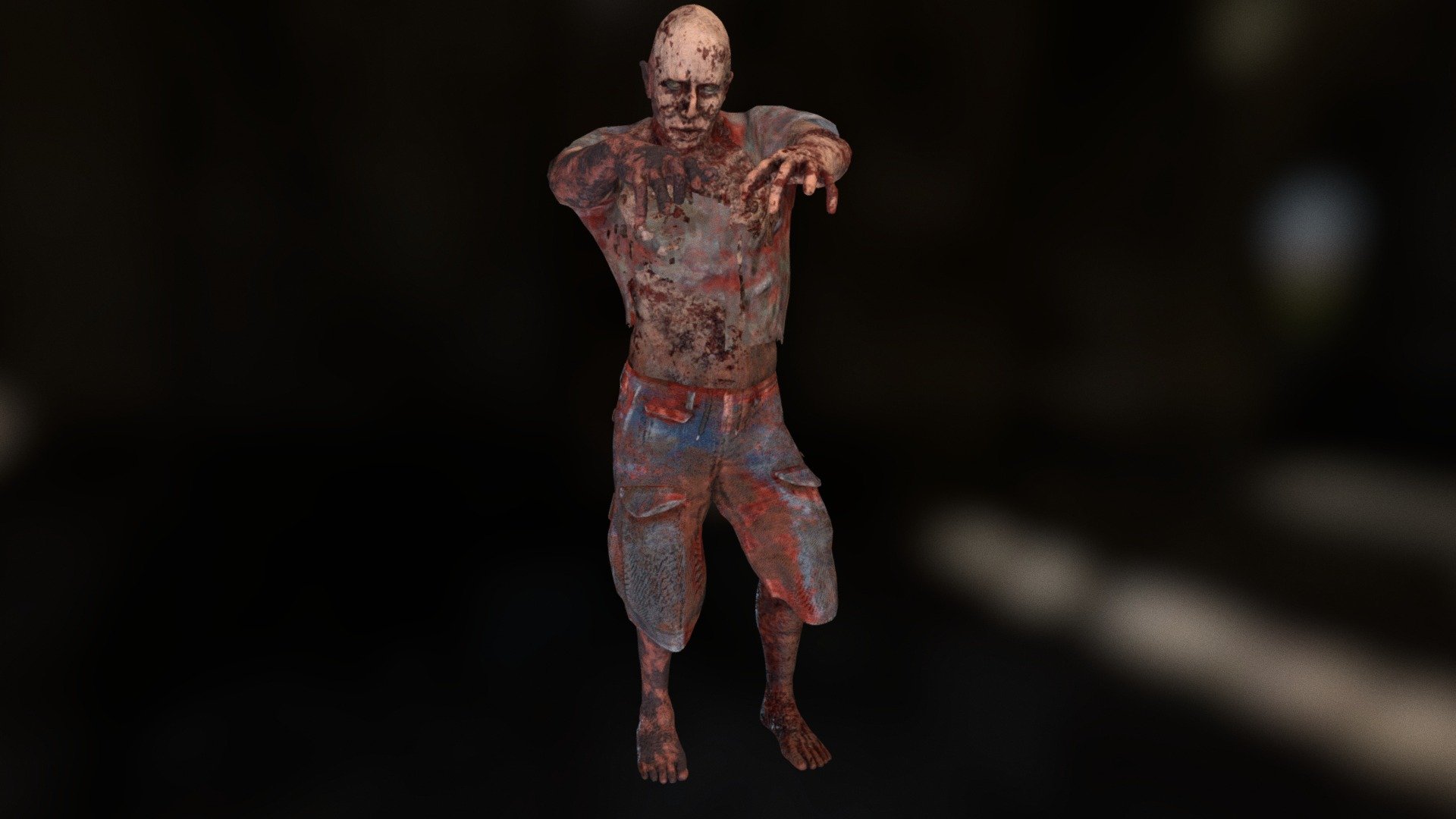 Zombie🧟‍♂️🧠🧟‍♀️ 3d model