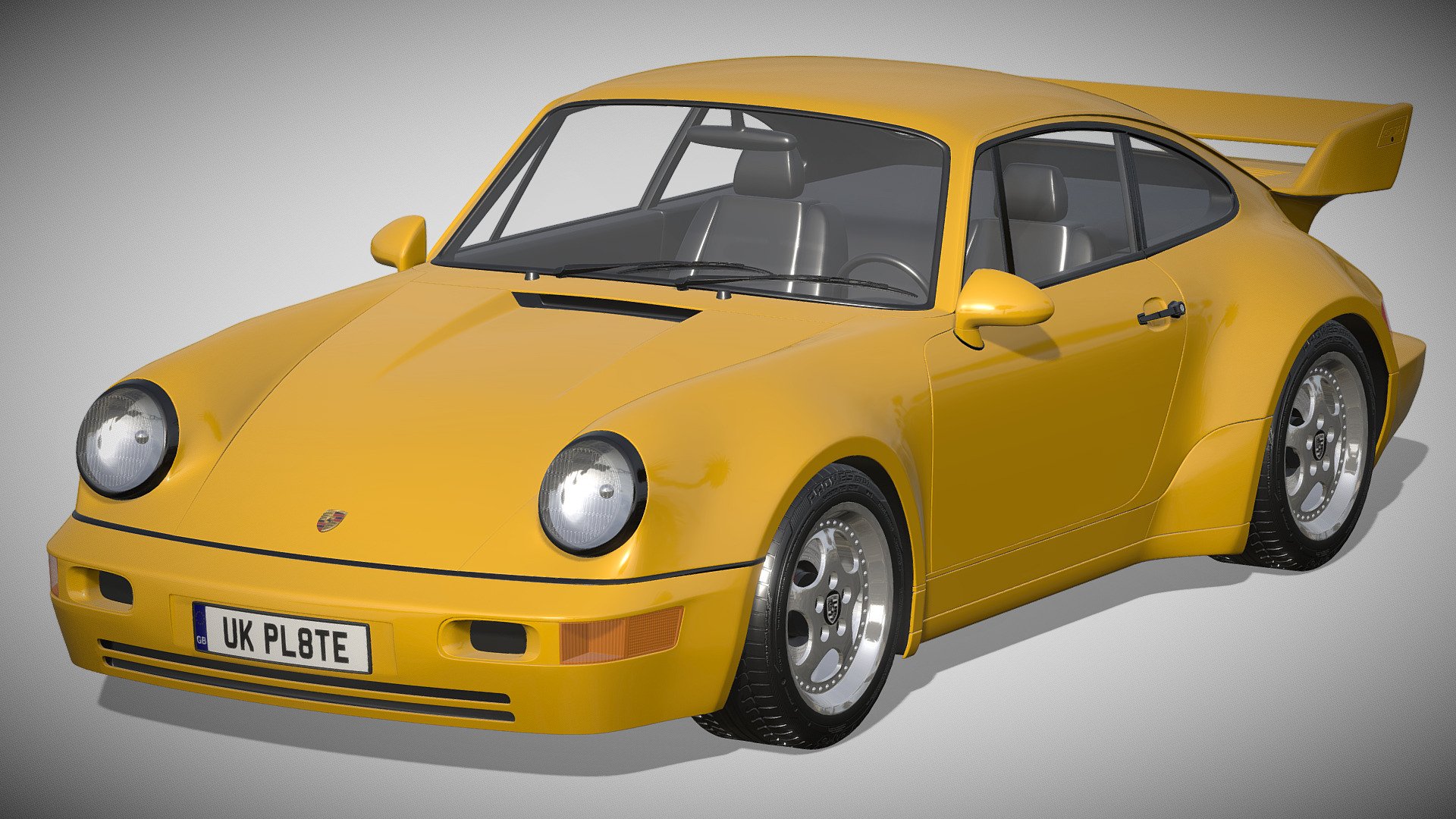 Porsche 911 Carrera RS 964 3d model