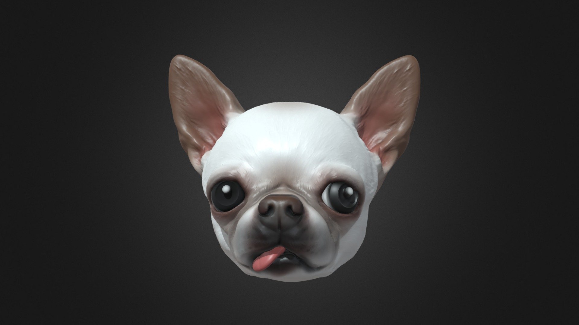 Angels Chihuahua named Gigi 3d model