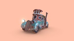 Cartoon car