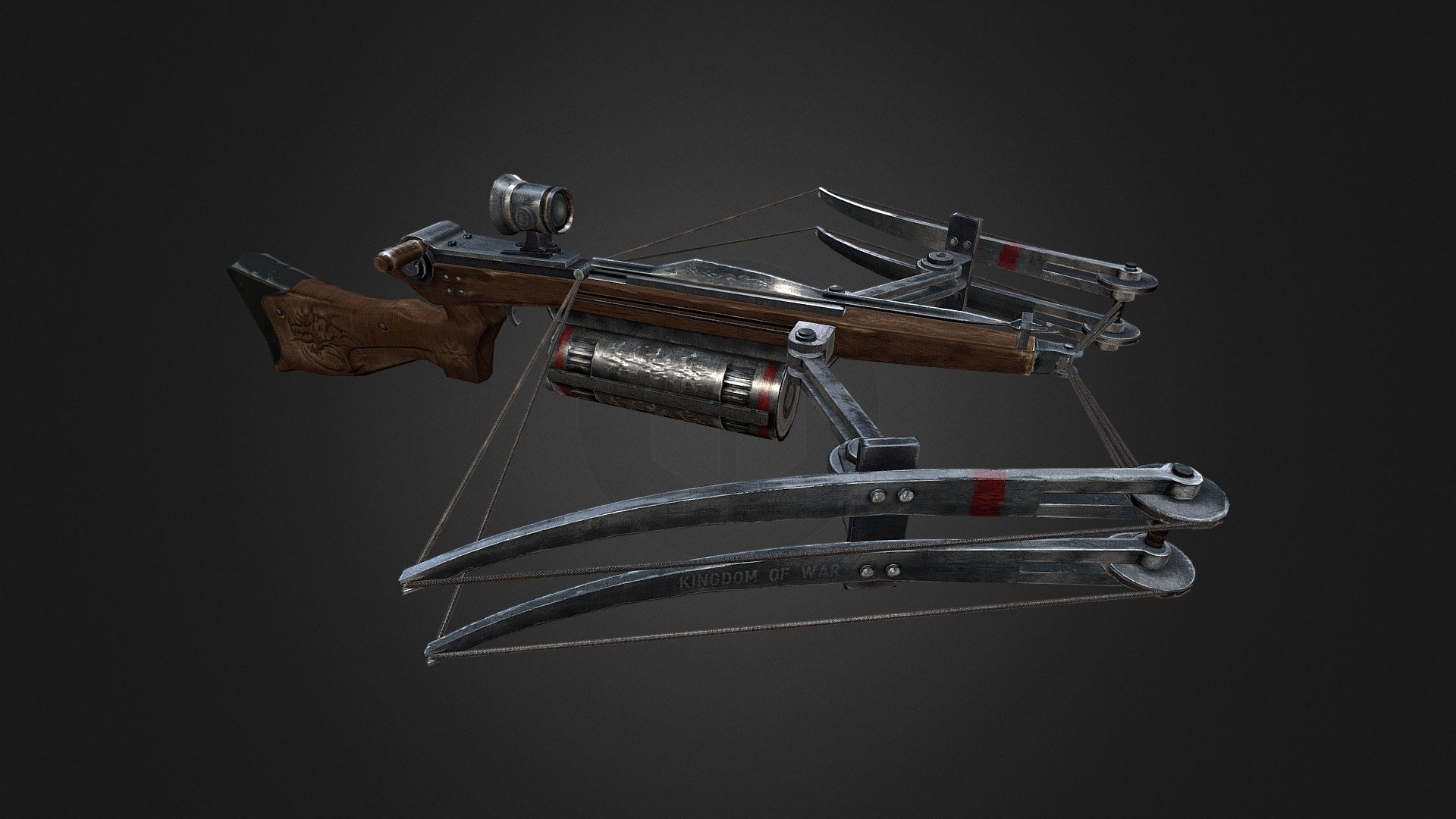 crossbow 3d model