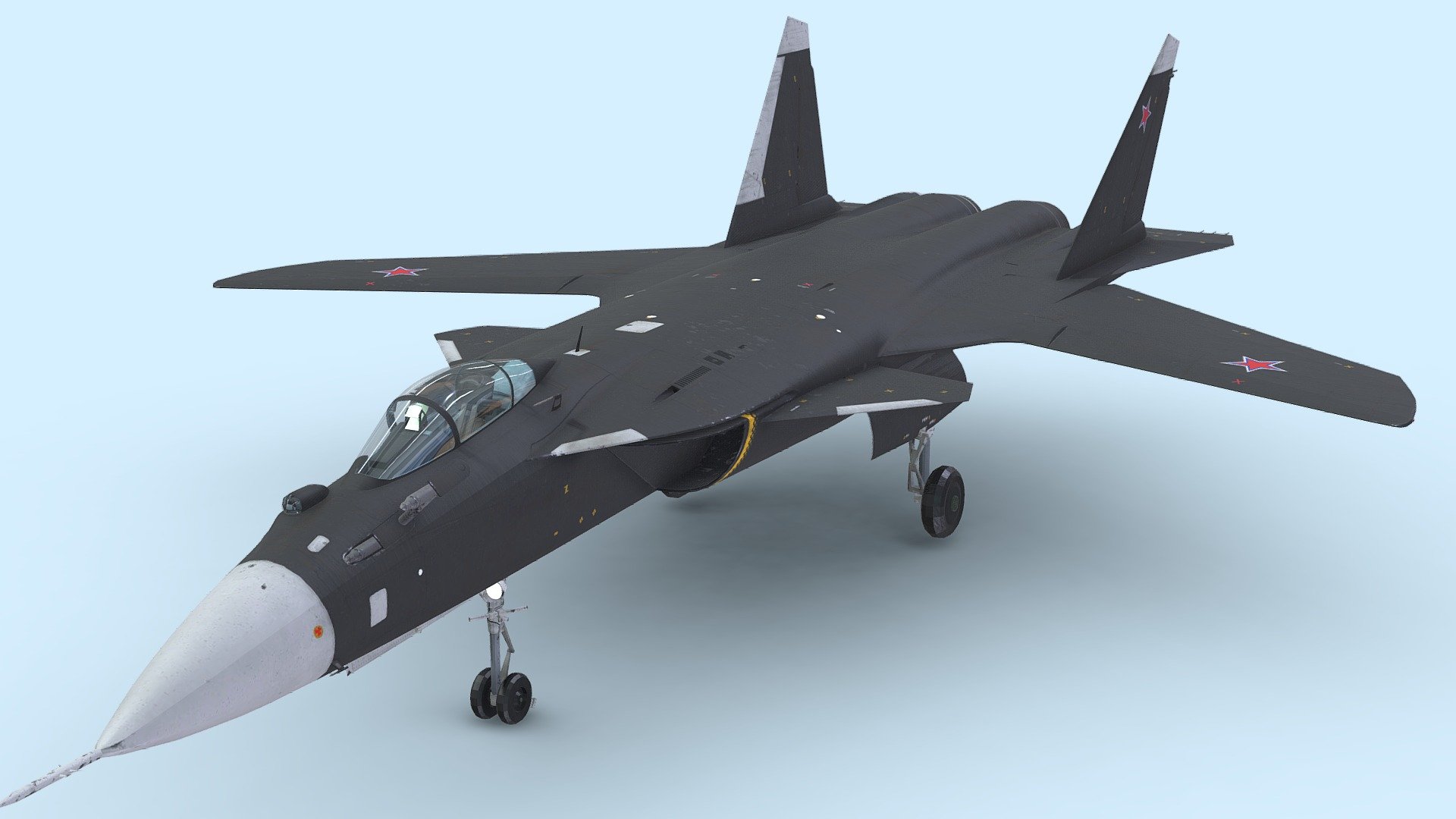 Sukhoi Su-47 Berkut 3d model