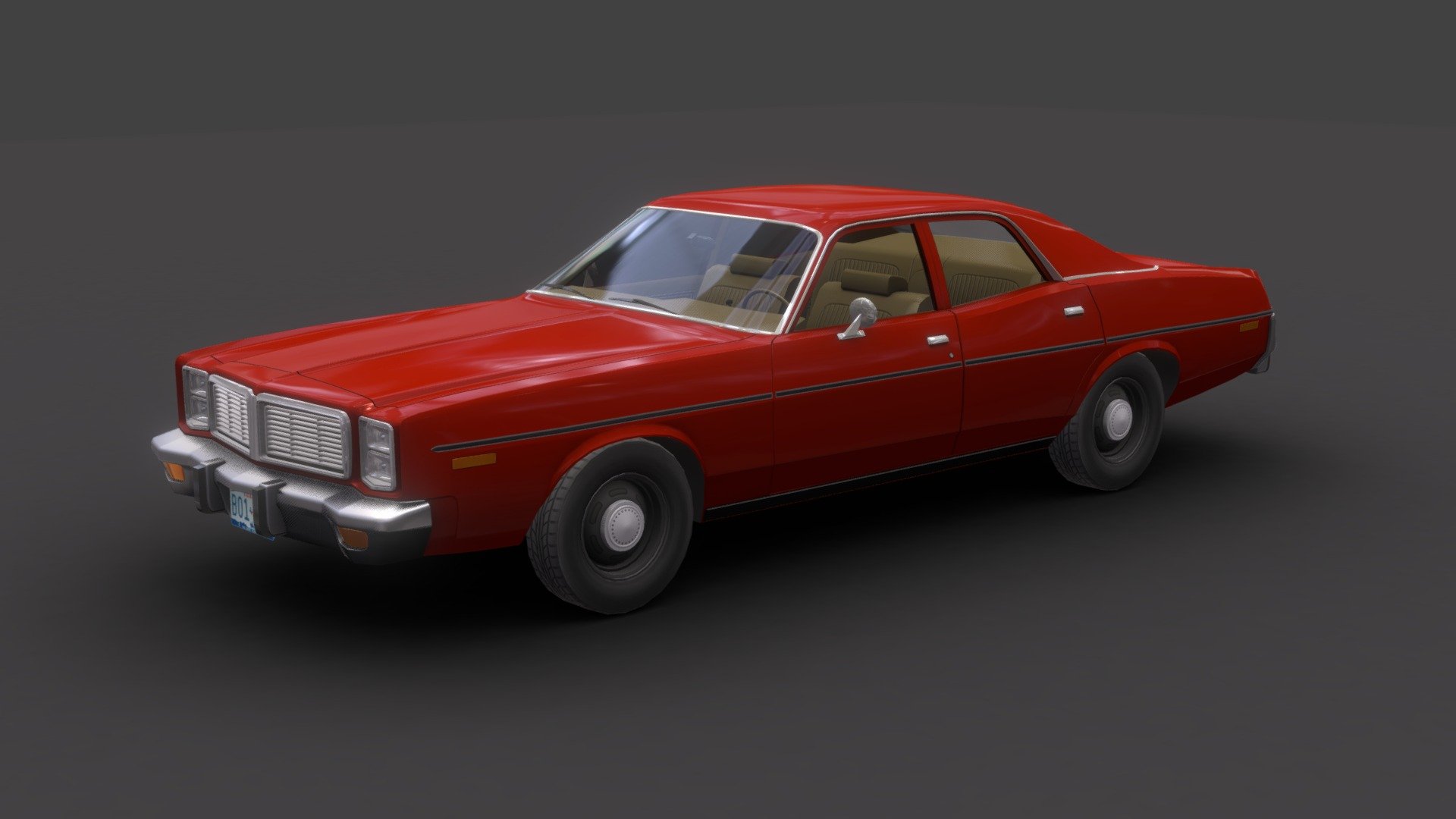 Dodge Monaco 3d model