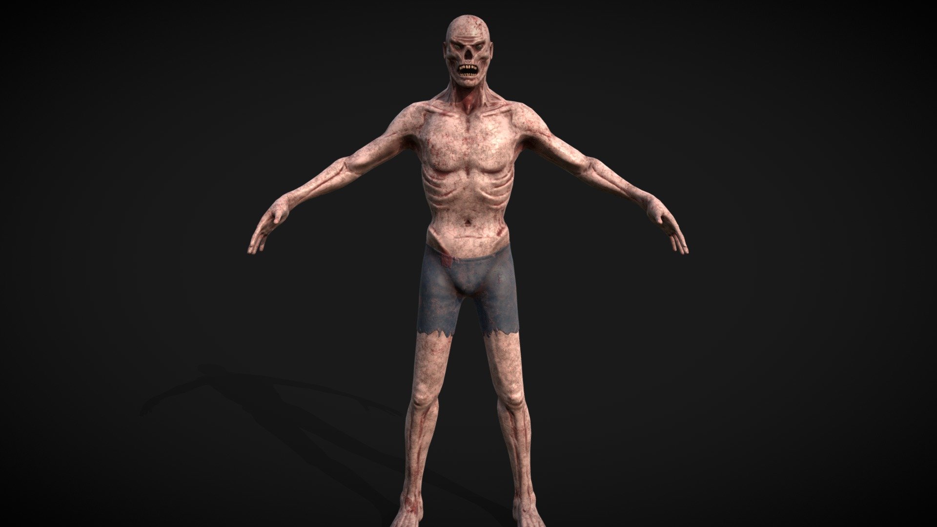 Zombie 3d model