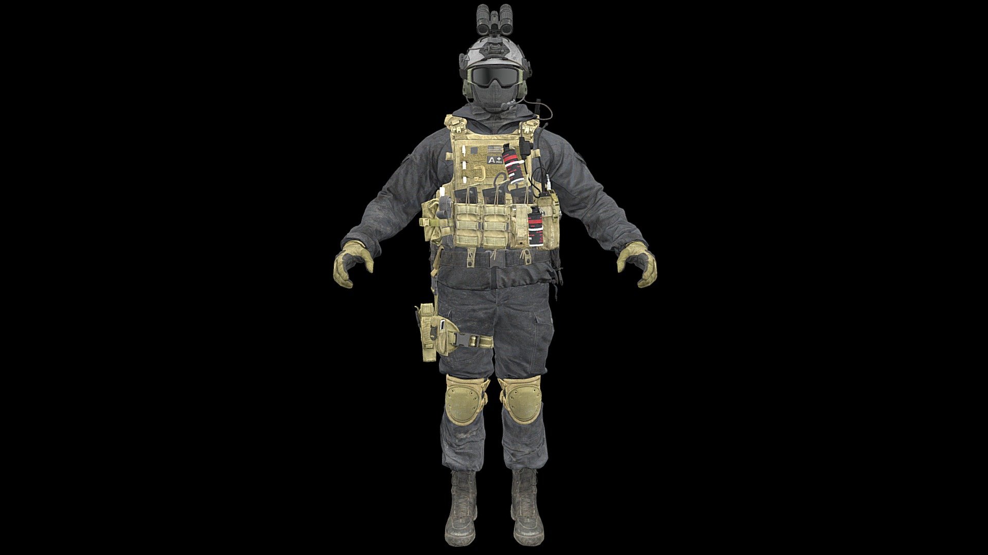 Modern Warfare 2019 3d model