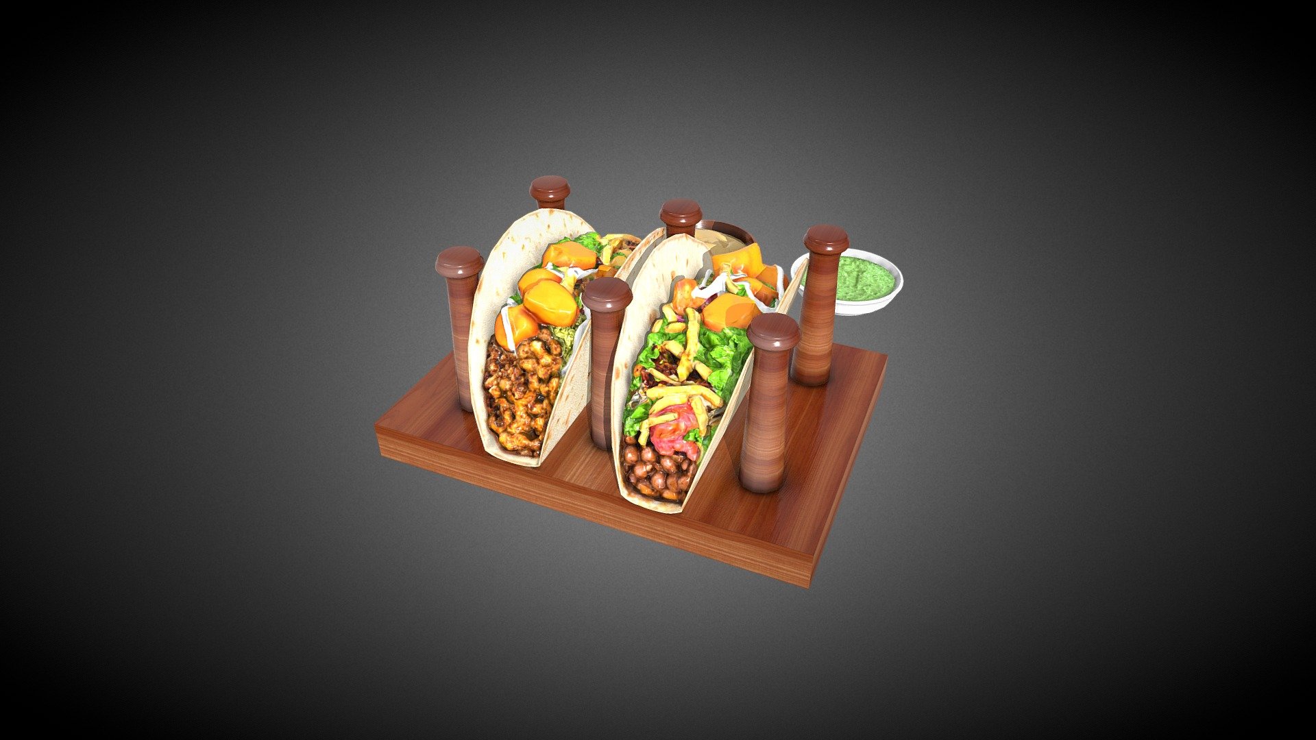 Taco 3d model