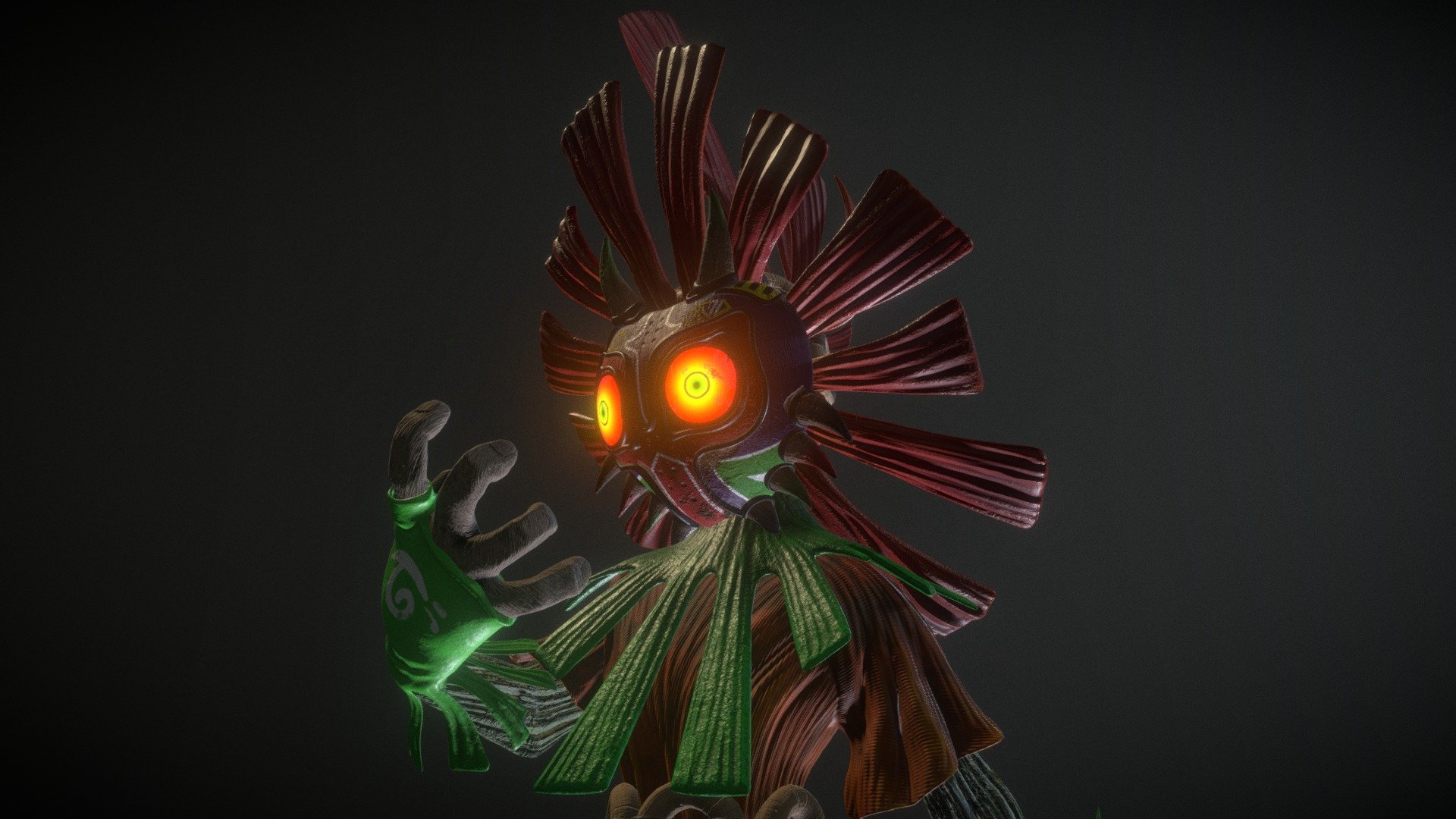 Skull Kid 3d model