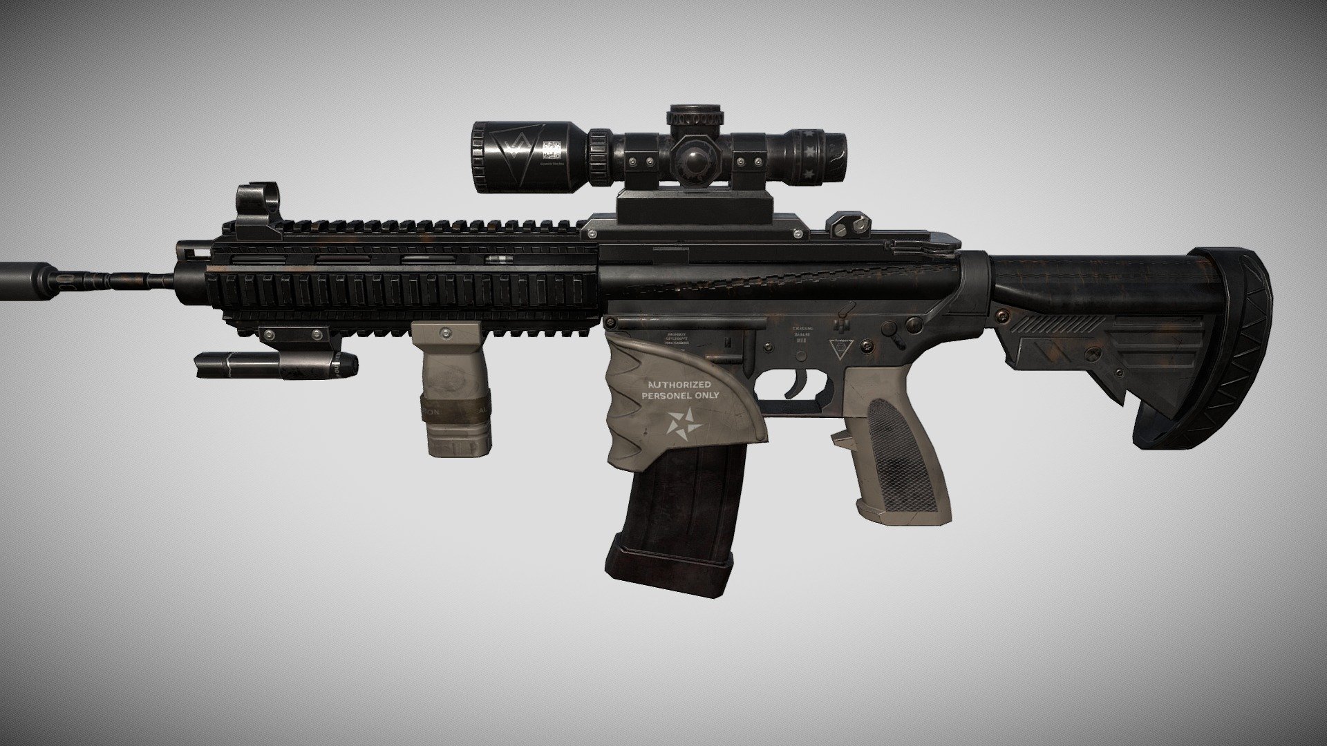 M4A1 3d model