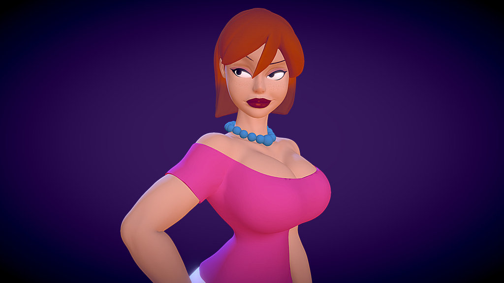 Cartoon 3d model