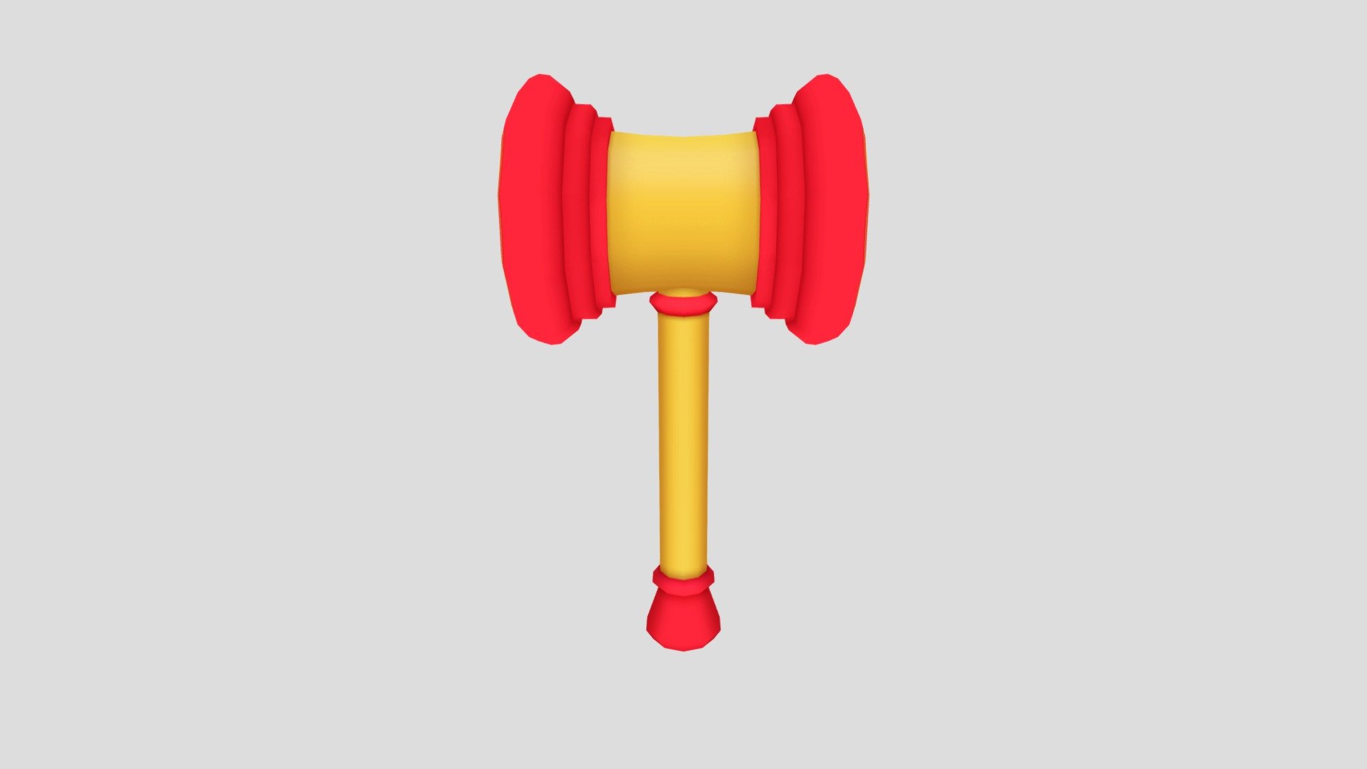 Toy Gavel 3d model