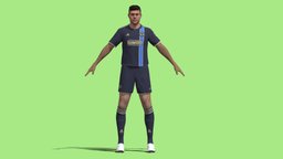 3d Rigged Alejandro Bedoya