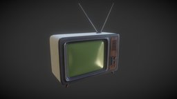 TV Retro White