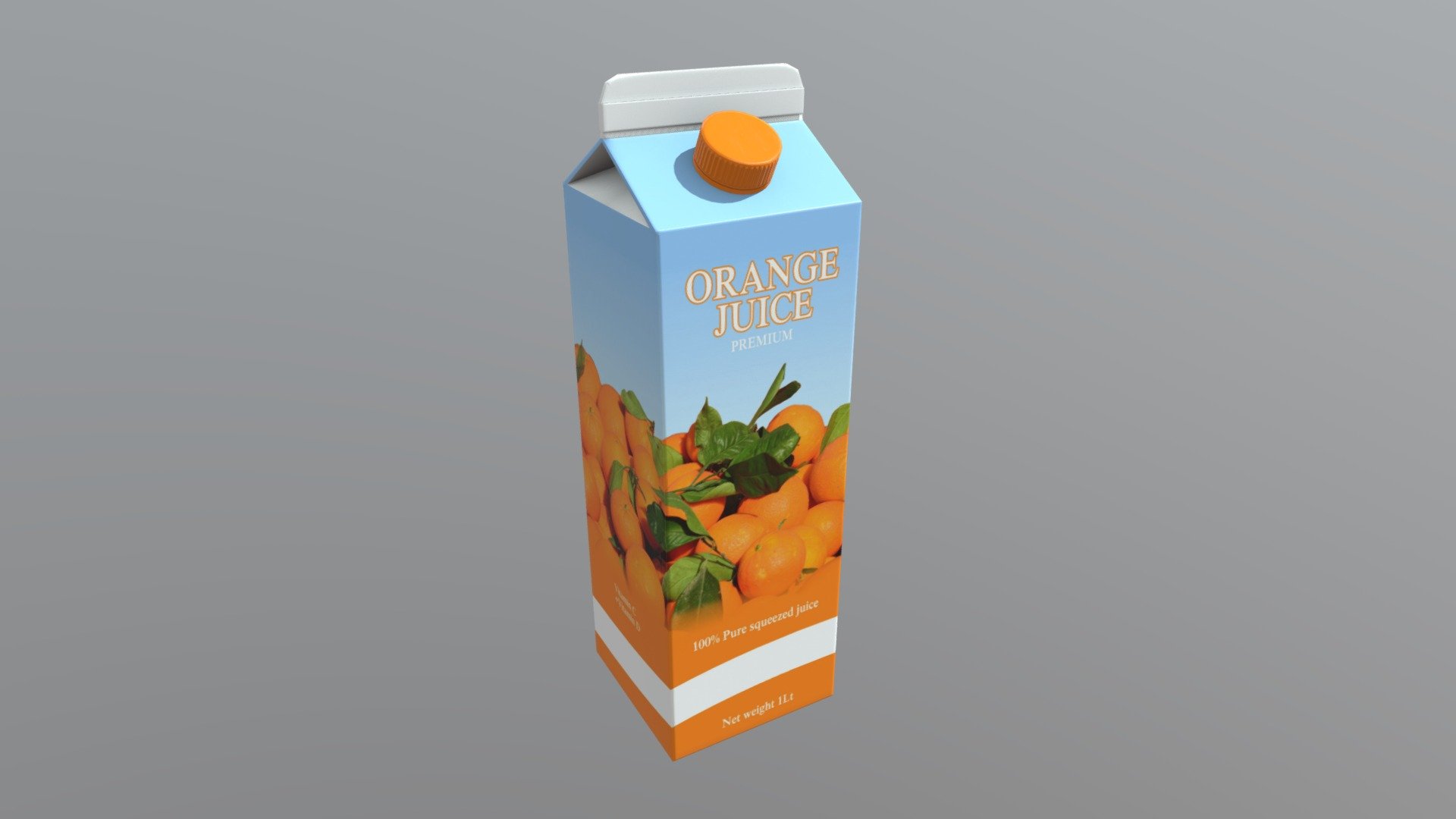 Orange Juice 3d model