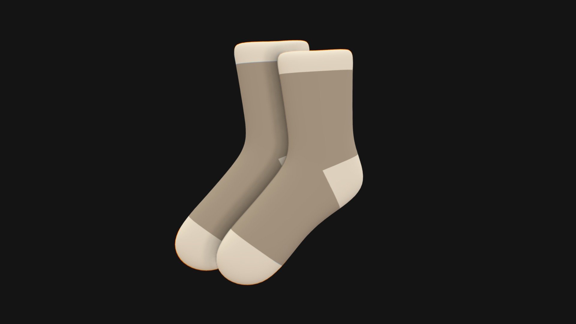 Socks (3D Icon) 3d model