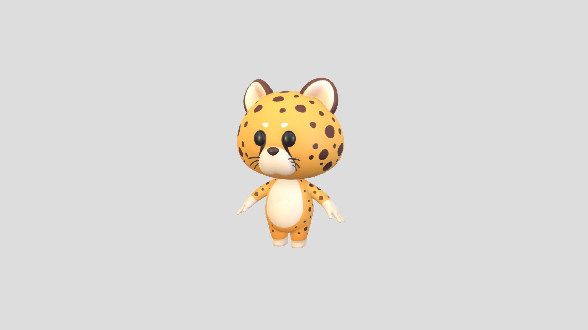 Character208 Cheetah 3d model