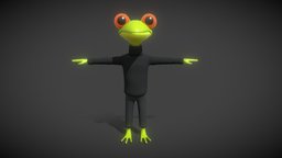 humanoid toad cartoon