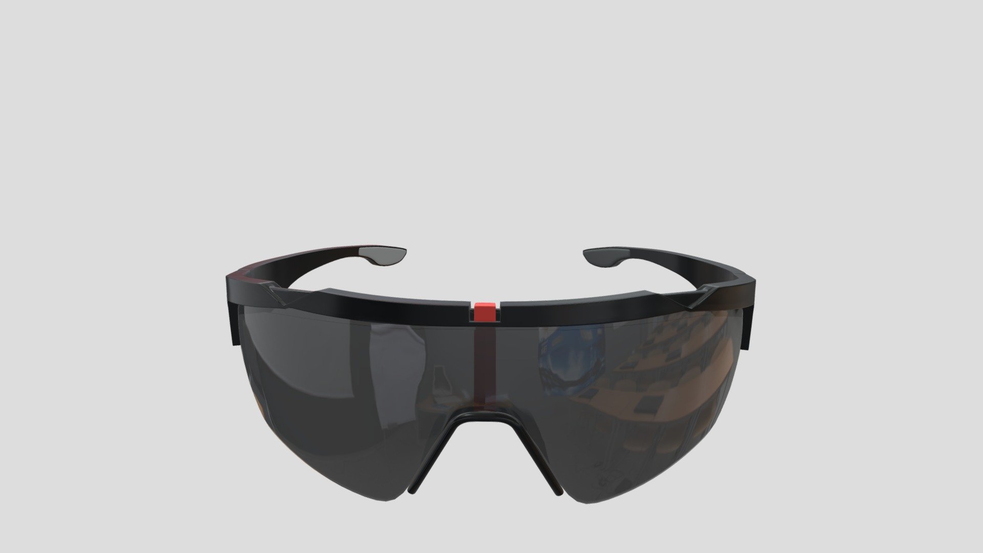 Fashion sport sunglasses 3d model