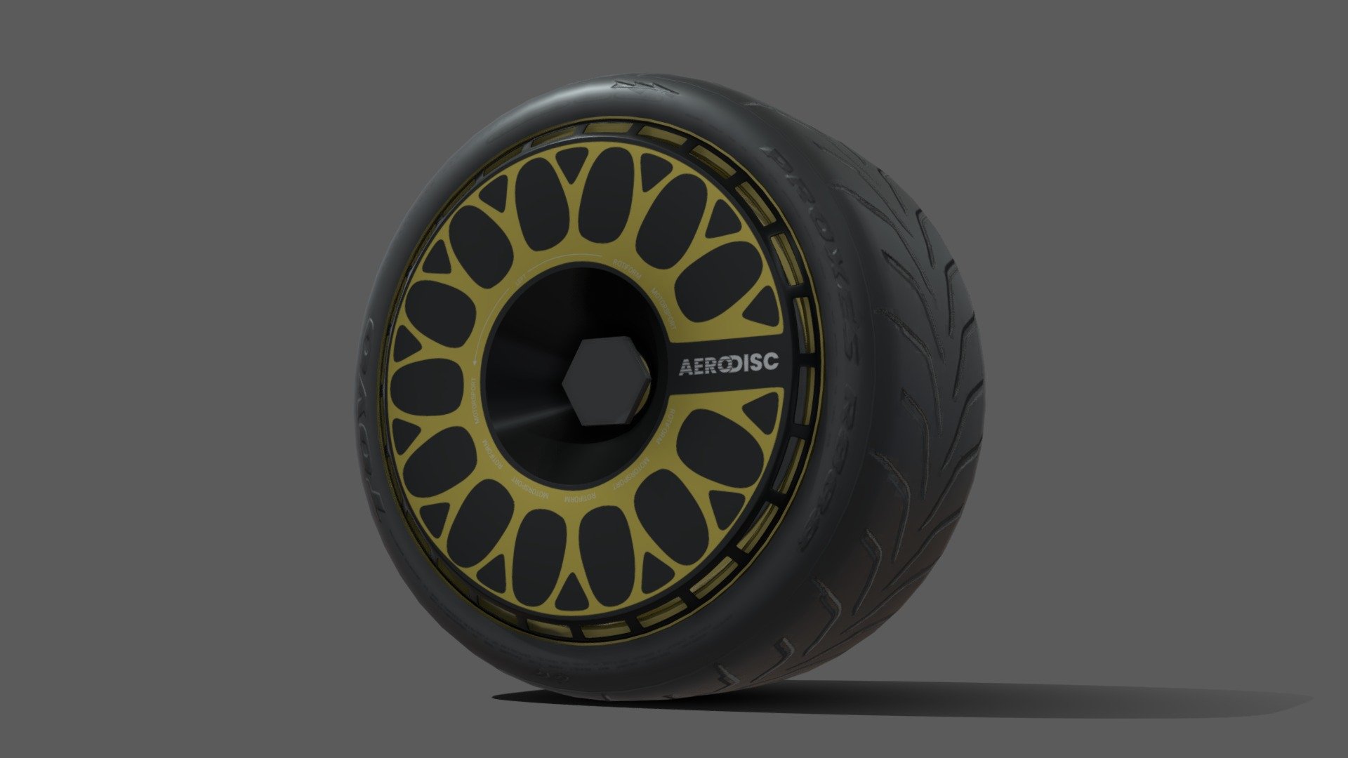 Rotiform DAB Aerodisc 3d model