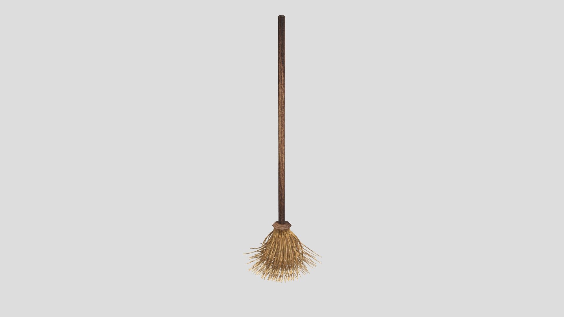 Broom 3d model