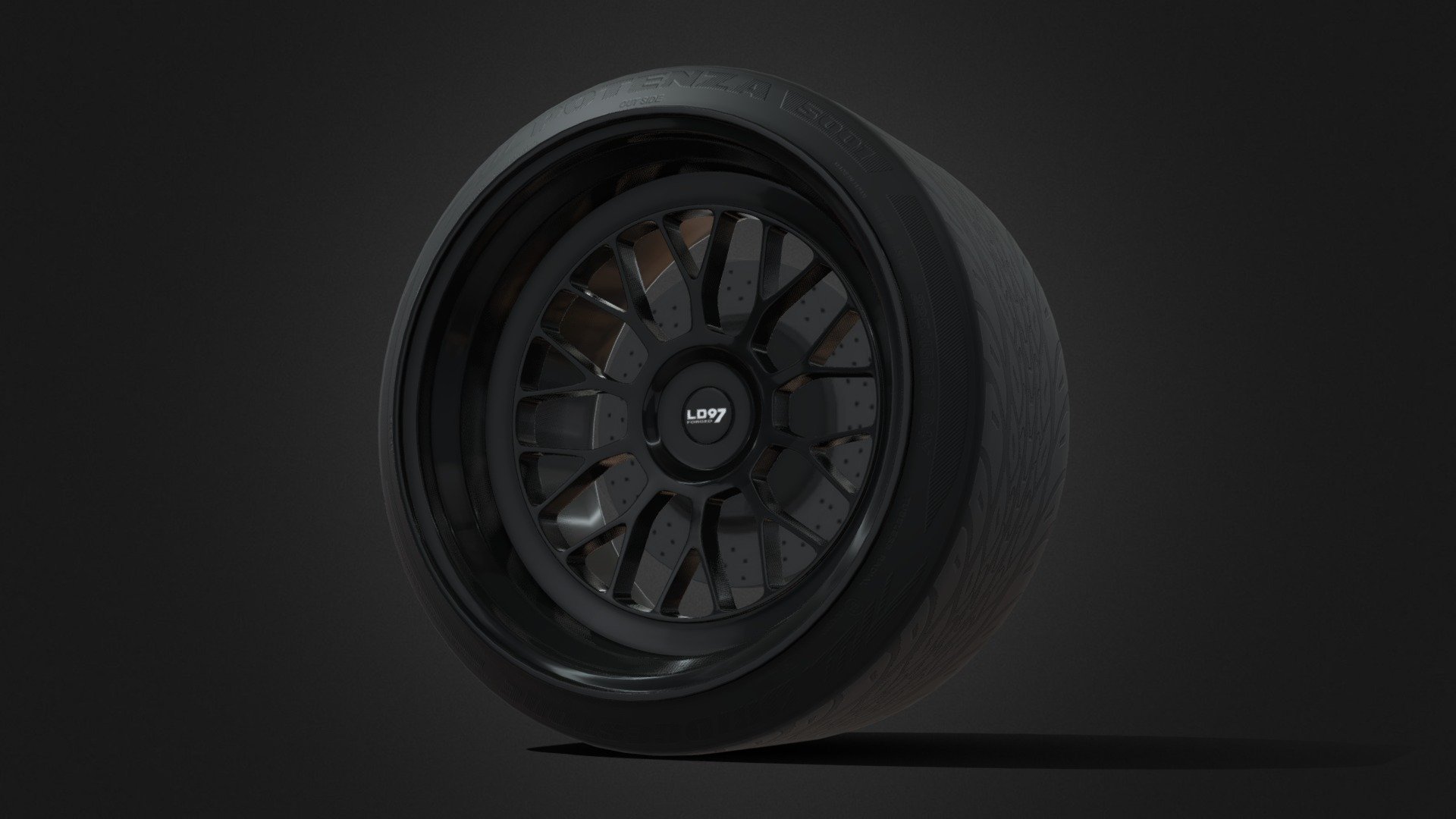 LD97 Forged LD-12 3d model