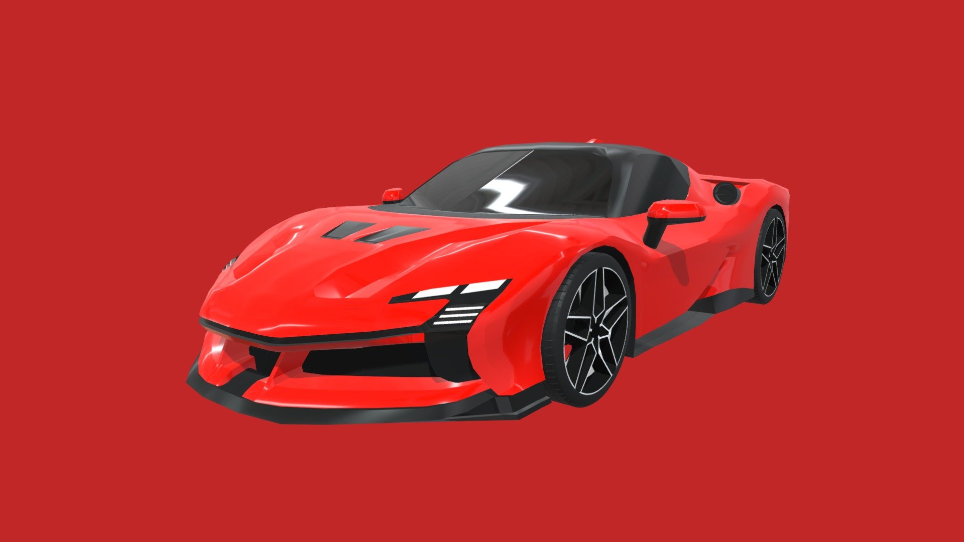 Ferrari SF90 XX 3d model