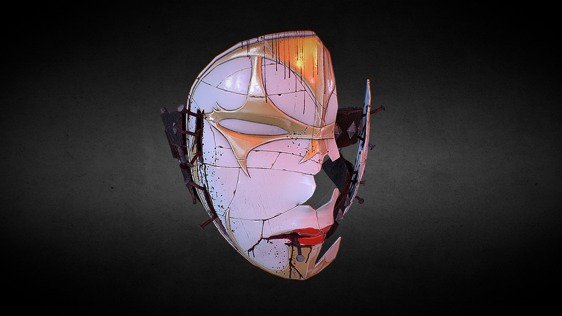 Porcelain Mask 3d model