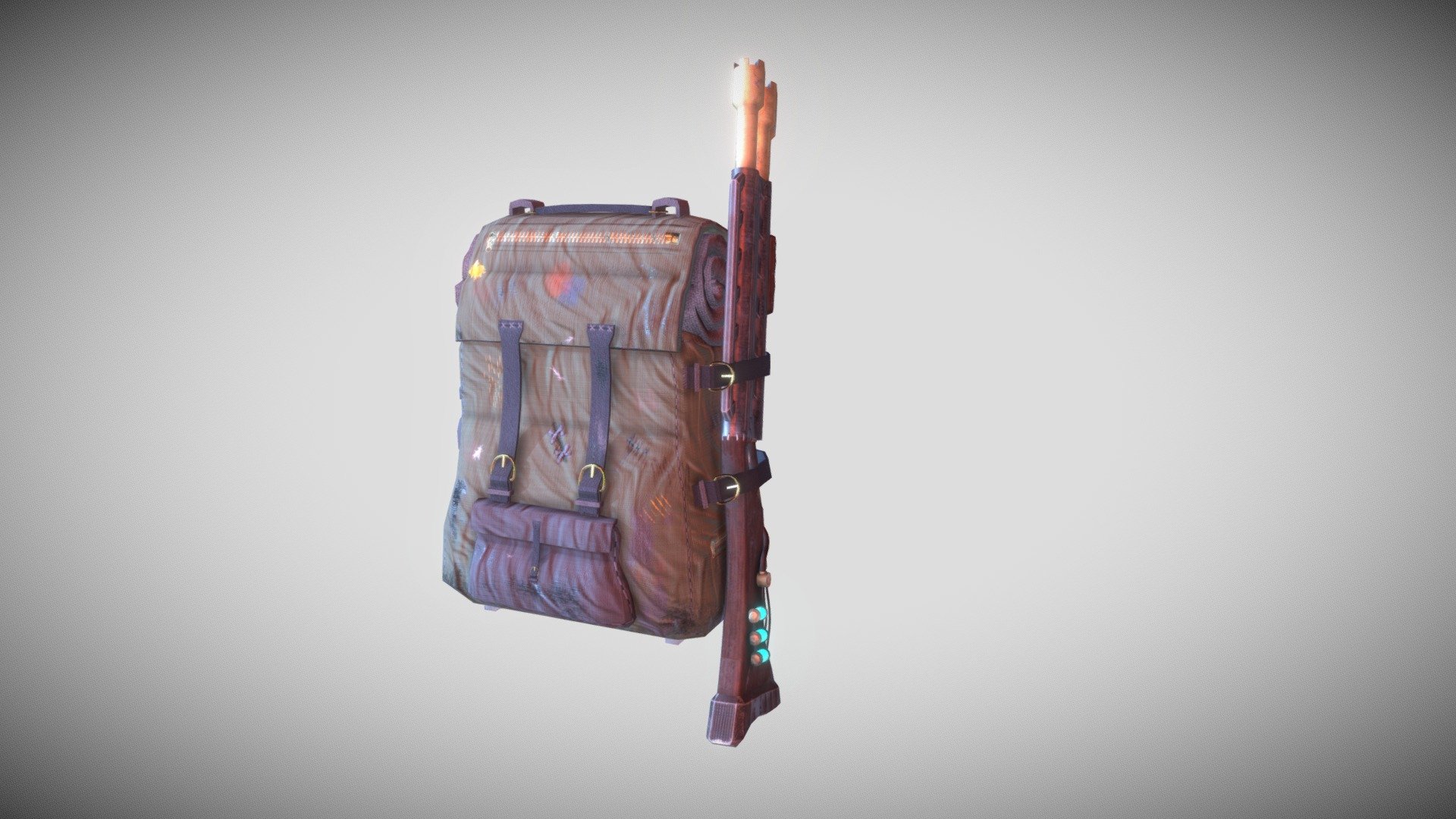 "Go Bag" 3d model