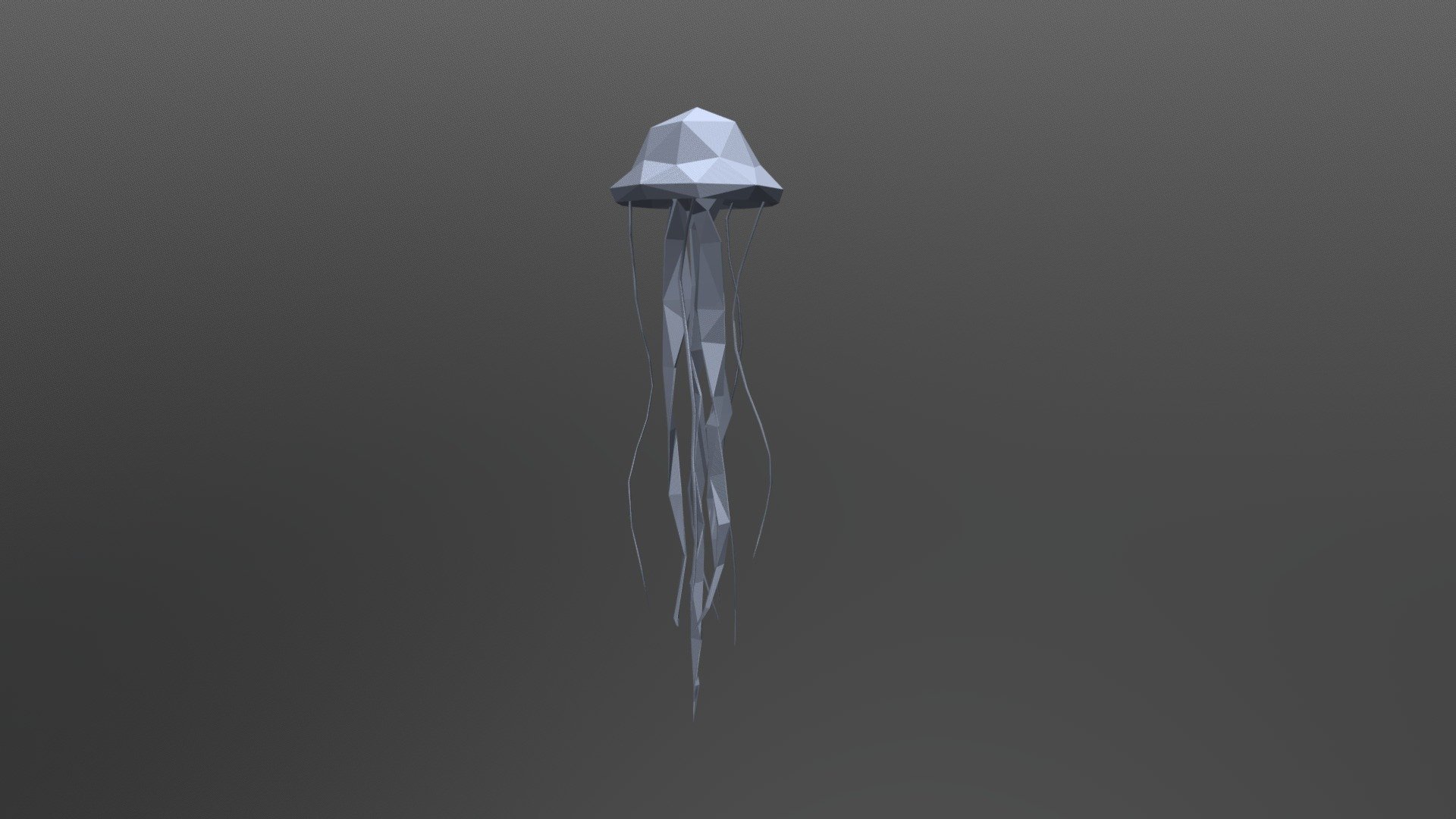 Jellyfish Lowpoly 3d model