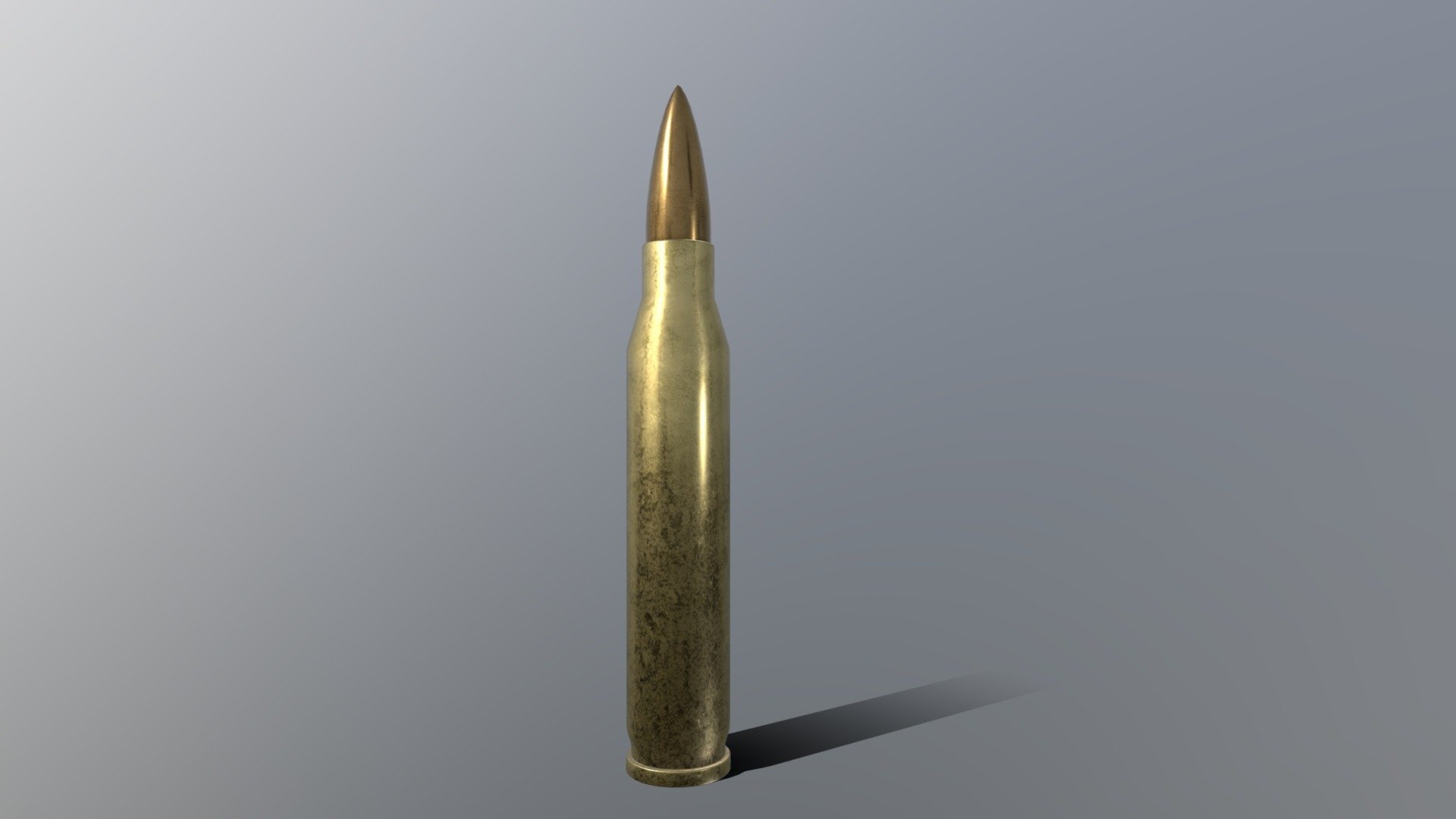 Sniper Bullet 3d model