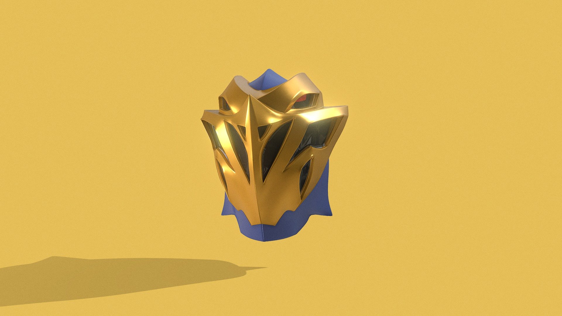 Ryusoul Golds Helmet 3d model