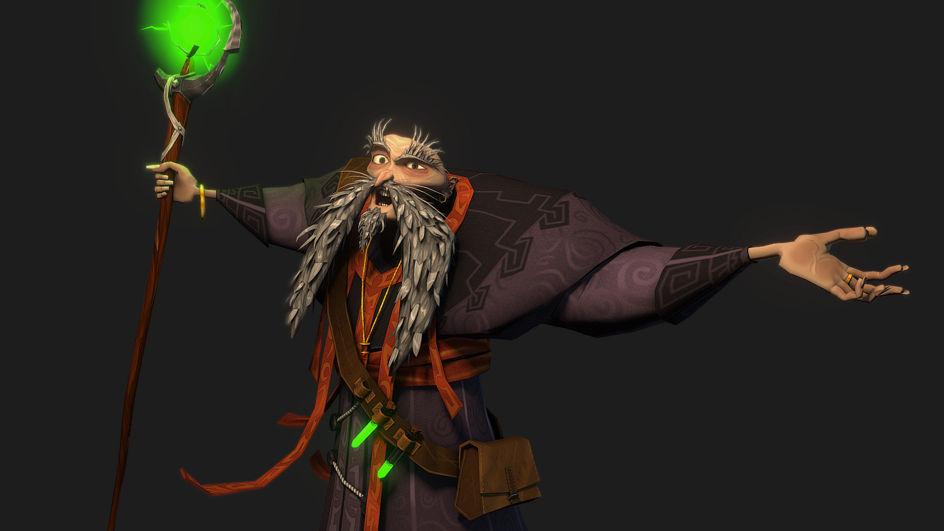 Sorcerer 3d model